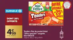 Carrefour Tenders filet de poulet Halal offre