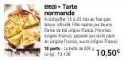 Thiriet Tarte normande offre