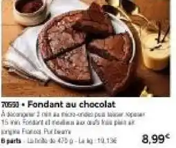 Thiriet Fondant au chocolat offre