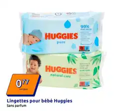 Action HUGGIES Lingettes pour bébé offre