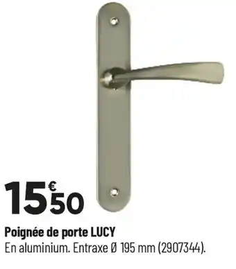 Bricorama Poignée de porte lucy offre