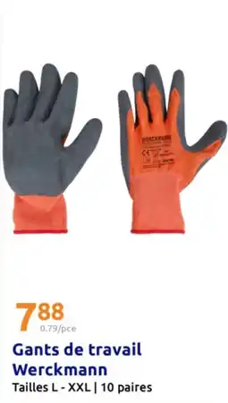 Action WERCKMANN Gants de travail offre