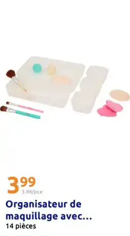 Action Organisateur de maquillage avec... offre