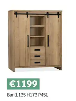 Meubles Crack Bar offre