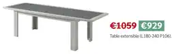 Meubles Crack Table extensible offre