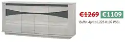 Meubles Crack Buffet 4p/1t offre