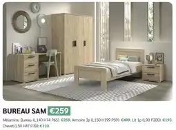 Meubles Crack Bureau sam offre