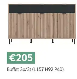 Meubles Crack Buffet 3p/3t offre