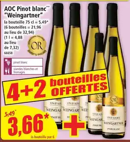 Norma Aoc pinot blanc offre