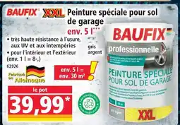 Norma Baufix peinture spéciale pour sol de garage offre