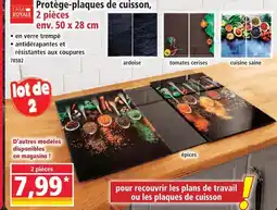 Norma Casa royale protège-plaques de cuisson ardoise offre