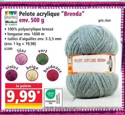 Norma Pelote acrylique ”brenda” offre