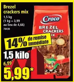 Norma Croco brezel crackers mix offre