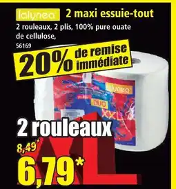 Norma 2 maxi essuie-tout offre