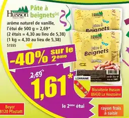 Norma Biscuiterie husson pâte à beignets offre