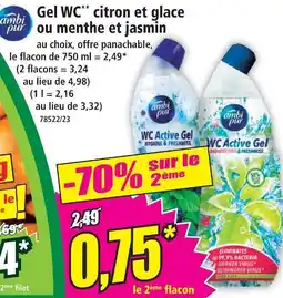 Norma Ambi pur gel wc offre