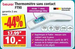 Norma Beurer thermomètre sans contact ft90 offre