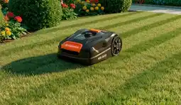 Brico Dépôt Robot tondeuse 800m², 18 cm, + abri offre