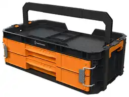 Brico Dépôt Caisse à outils double tiroir 54cm offre