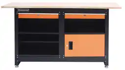 Brico Dépôt Établi magnusson 2 tiroirs 1 porte offre