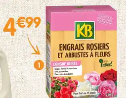 b&m Kb engrais rosiers et arbustes offre