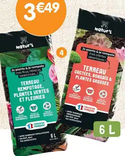 b&m Natur'l terreau offre