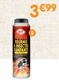 b&m Doff poudre fourmis et insectes offre