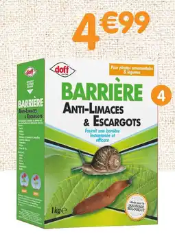 b&m Doff antilimaces et escargots offre