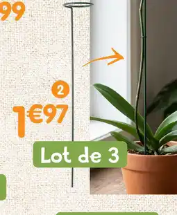 b&m Lot de 3 supports pour plantes offre