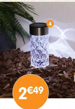 b&m Piquet solaire multicolore offre