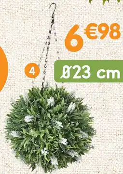 b&m Boule fl eurie artifi cielle offre