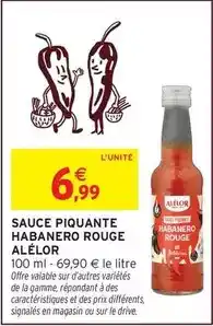 Intermarché Express Signal - sauce piquante habanero rouge offre