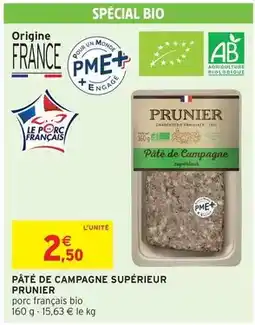 Intermarché Express U - pâté de campagne supérieur offre