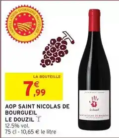 Intermarché Express Aop saint nicolas de bourgueil offre
