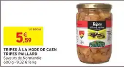 Intermarché Express Paillard - tripes à la mode de caen offre