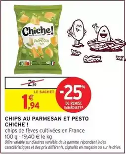 Intermarché Express Signal - chips au parmesan et pesto offre