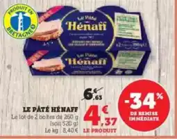 U Express Hénaff - le pate offre