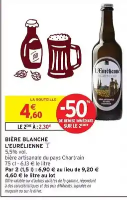 Intermarché Express Signal - bière blanche offre