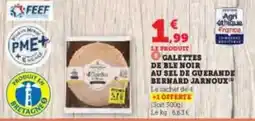 U Express Bernard jarnoux - galettes de ble noir au sel de guérande offre
