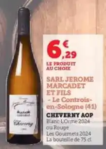 U Express Cheverny - sarl jerome marcadet et fils offre