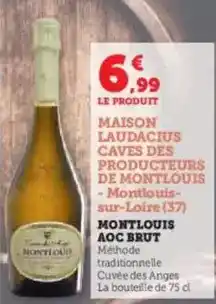 U Express Montlouis - aoc brut offre