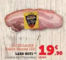 U Express Lard roti offre