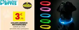 Stokomani Collier lumineux rechargeable offre
