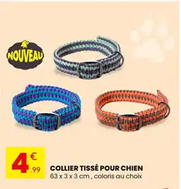 Stokomani Collier tissé pour chien offre