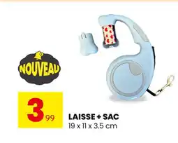Stokomani Laisse + sac offre