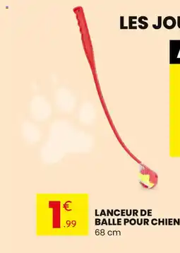 Stokomani Lanceur de balle pour chien offre