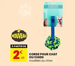 Stokomani Corde pour chat ou chien offre