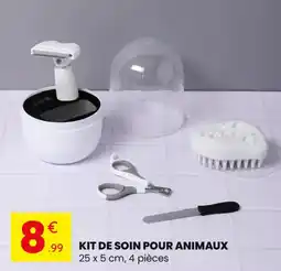 Stokomani Kit de soin pour animaux offre