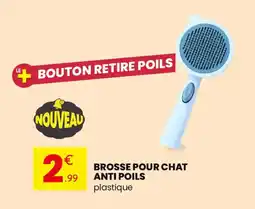 Stokomani Brosse pour chat anti poils offre
