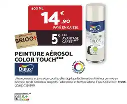 Bricomarché DULUX Peinture aérosol color touch offre